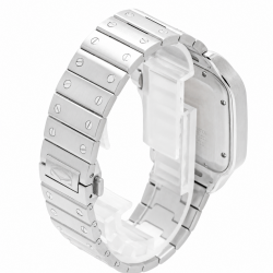 Cartier Santos Large Size WSSA0018 White Dial Watch